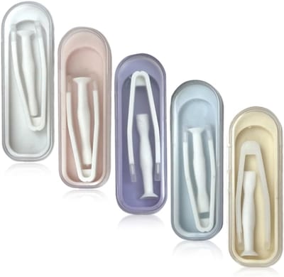 Contactlens Pincetten - Lens Verwijderaar - Hygiënisch Gebruik - 5 Stuks Set - Compact Formaat