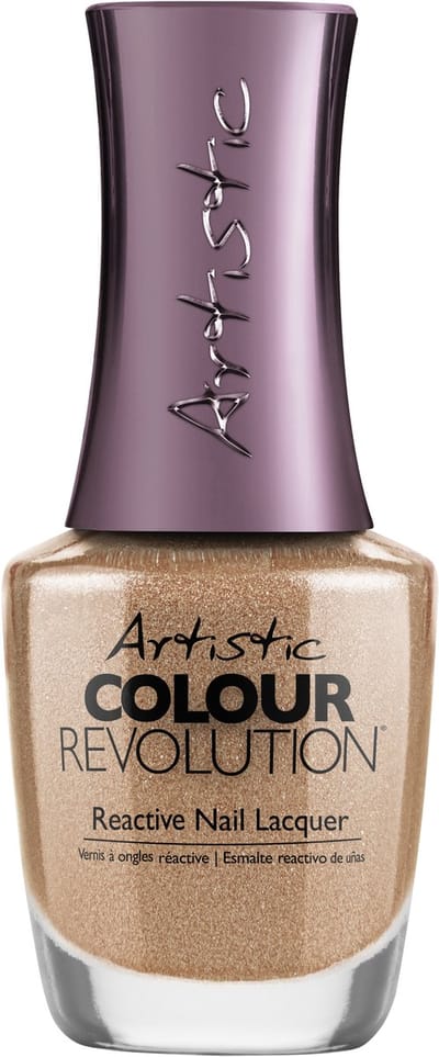 Artistic Nail Design Colour Revolution 'Starlight Abyss' (Goud Metallic)
