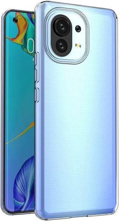 MobyDefend Hoesje - Geschikt voor Xiaomi Mi 11 - Transparante TPU Backcover - Volledig Doorzichtig