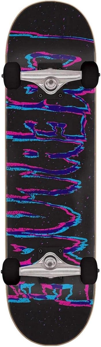 Compleet Skateboard - Mini Skateboard - Straat Skate - Medium Concave - 7.75 Inch - Zwart