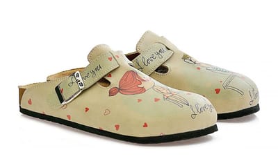 Goby Love You Dames Clogs – Handmade – Vegan Leer – Maat 35