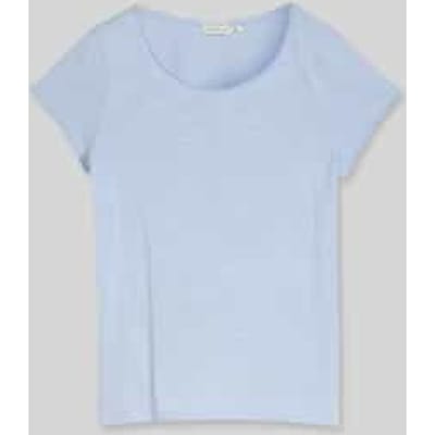 Tom Tailor - T-shirt van katoen - Maat XXXL - Kentucky Blue
