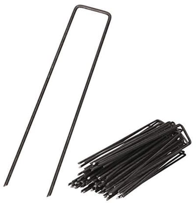 Grondankers voor Bevestiging van Onkruidbestrijding en Vloerdekzeilen - 100 Stuks 200x30mm