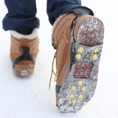Antislip Schoenspikes voor Sneeuw en IJs - Stijgijzers voor Dames, Heren en Kinderen