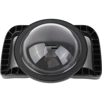 SHOOT Onderwater Dome Dubbele Handheld Poort Camera Duikbehuizing voor 9 Actiecamera (XTGP559) gray