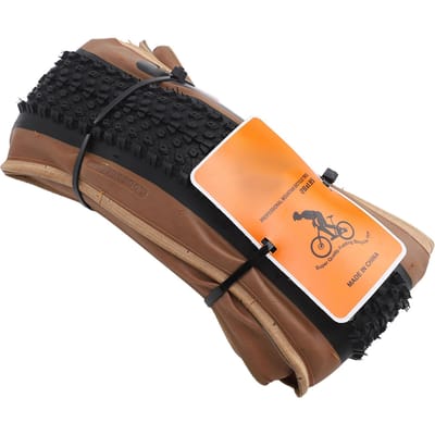 26x1.95 Mountainbike Buitenband Rubber Geprofileerd Oppervlak Opvouwbaar Vervangingsfietsband voor Fiets black