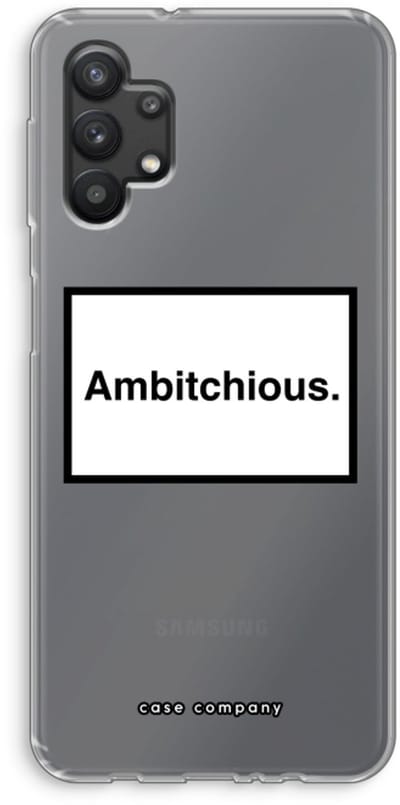 Hoesje geschikt voor Samsung Galaxy A32 5G hoesje - Ambitchious - Soft Cover Telefoonhoesje - Bescherming aan alle Kanten en Schermrand