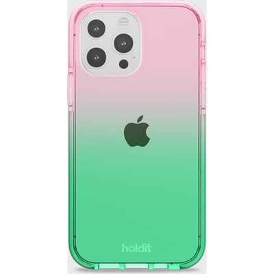 Phone case Seethru Gradient Grass Green/Bright Pink iPhone 13 Pro