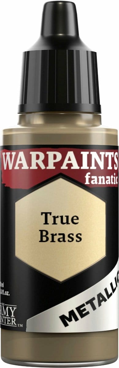 The Army Painter Warpaints Fanatic Metallic: True Brass Verf op waterbasis 1 stuk(s)
