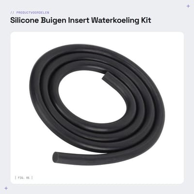 Silicone Buigen Insert - Hittebestendige Slang - Buigende Kit - Acryl Slang Accessoire - 3 Maten - Duurzaam Silicagel Materiaal - Buigkit