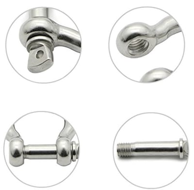 M12 links 304 stainless steel (2 pieces)
