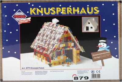 Pebaro houten bouwset huisje - creatief bouwpakket voor kinderen.