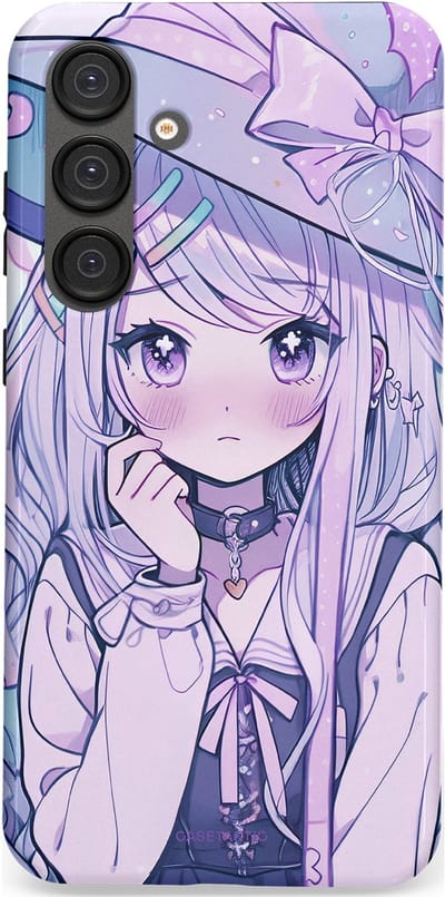 Casetastic Hoesje Geschikt voor Samsung S25 Plus - Stijlvolle Beschermende Duo-layer Case - Yume Meisje