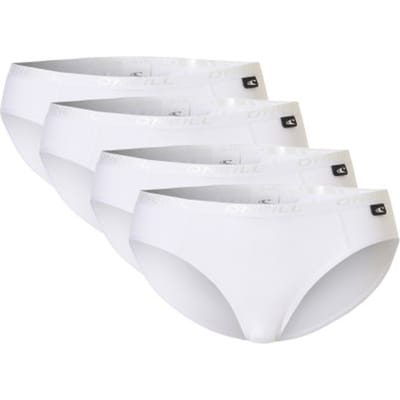 O'Neill Dames Bikini Slip 4-Pack Wit - Maat M