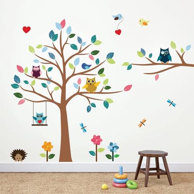 VT Goods - DIY vensterfolie - Sfeervolle raamdecoratie - Vogelmotief - 9 statische stickers - Afneembaar - Geschikt voor slaapkamer en kantoor