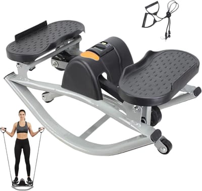Compacte Stepper - Thuis Fitness - Benen Trainen - Stille Hydrauliek - 6.32 kg - Niet gespecificeerd