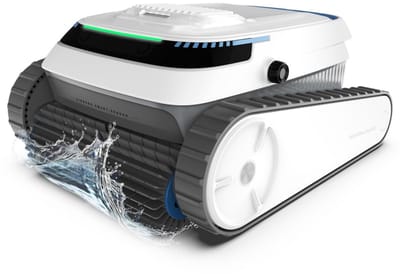 AIRROBO TBPC20 Zwembadrobot - Zwembad Stofzuiger - Drie Reinigingsmodi - Slimme navigatie - Automatisch parkeren - 120min Looptijd - met oplaadbare batterij - Geschikt Voor Zwembaden Tot 170 m²
