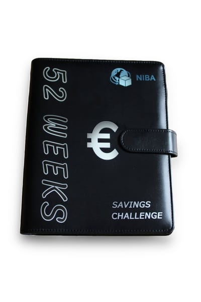 Niba® Budget Binder - Budgetteren met Geldmapjes - Spaar €5050 met 100 Vakjes voor Georganiseerd Sparen - Geldbewust - Cash Stuffing