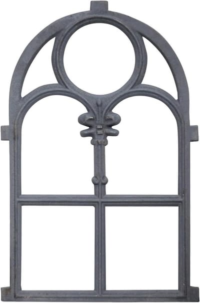 Stal raam raam schuur raam ijzer grijs 74cm antiek stijl ijzeren raam