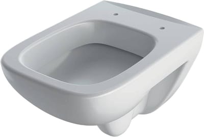 Diepspoel WC - Wandtoilet - Badkamer Vernieuwen - Robuust Porselein - Wandmontage - Wit