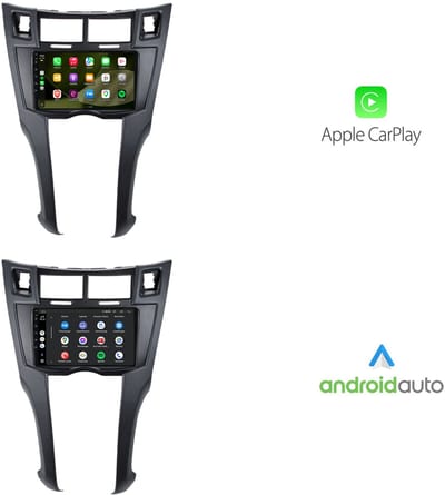 Carplay autoradio geschikt voor Toyota Yaris | 2005 t/m 2012 | Android 13 | Draadloos Apple Carplay & Android Auto | 2GB + 32GB | 8-Core processor | Davilon | 2025 model | 2005 2006 2007 2008 2009 2010 2011 2012 | Bluetooth & Wifi