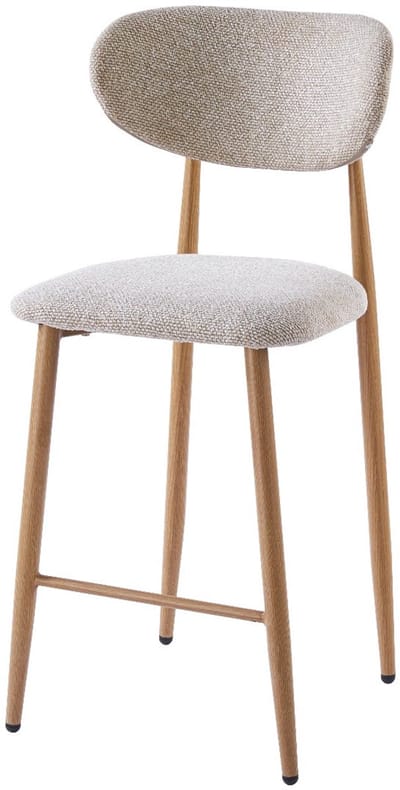 DS4U - Sumi barkruk 65 cm beige - naturel poot