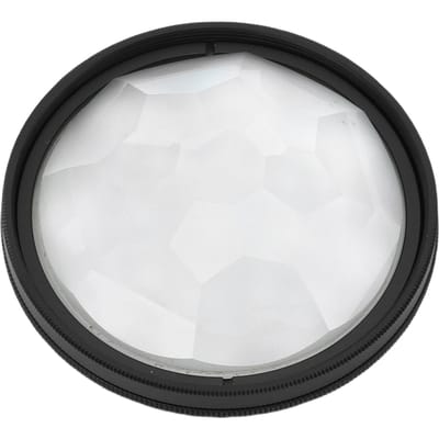 Camera Kaleidoscoop Filter Hoge Transmissie Optisch Glas Camera Lens Kaleidoscoop Effecten Filter 49mm / 1.93in white