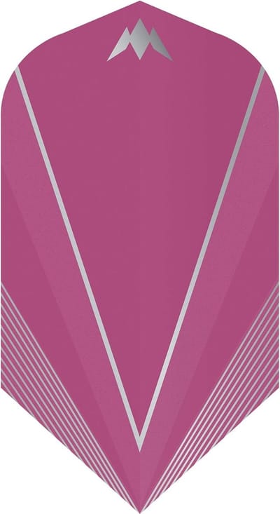Dart Flights - Vleugels - Precisie Werpen - Stevig 100 Micron - 3 Stuks - Roze