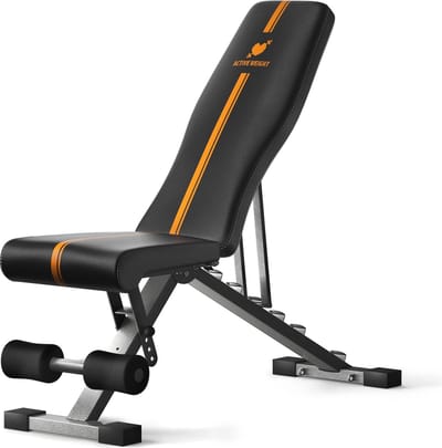 Opvouwbare verstelbare halterbank voor thuisgym | 11 standen | Ruimtebesparend design | Ideaal voor Full Body Workout