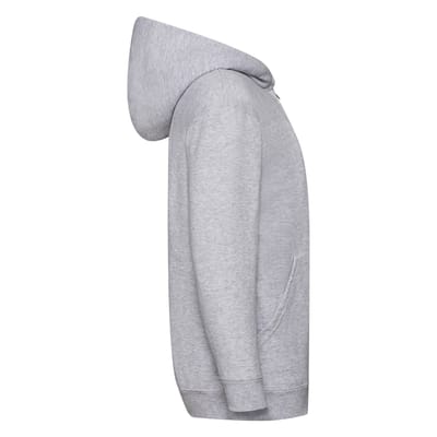 Fruit Of The Loom Kinderen / Kinder Unisex Sweatshirt met capuchon (Heather Grijs)