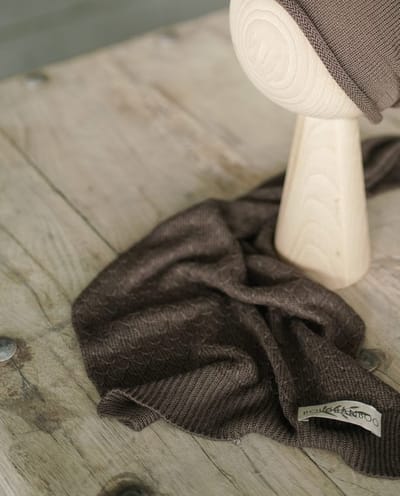 Bold Bamboo kindersjaal Róarr - 100% Organisch Bamboe - 0-8 yr - Kids scarf  - Bruin