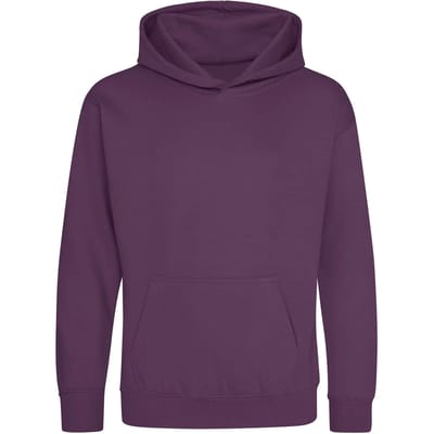 Just Hoods Kids´ Hoodie JH001K - Plum - 9/11 (L)