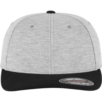 Flexfit Cap Double Jersey 2-Tone Grijs/Zwart