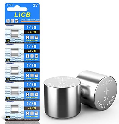 SnelShoppen - 5x CR1/3N 3V Lithium Knopcell Batterijen - Lange Opslagcapaciteit en Betrouwbaarheid - Perfect voor Apparaten, Fototoestellen, en Meer