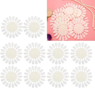 Displaybord met 10 Nepnagels voor Schilderen, Geschikt voor Diverse Presentatiestands, Nagelstand voor Decoratie en Creatieve Tools