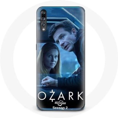 Case voor Huawei P20 Ozark Series Seizoen 4 Poster Wendy Byrde en Marty Byrde