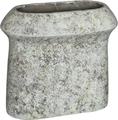 PTMD Nimma Bloempot - 40 x 20 x 36 cm - Cement - Grijs
