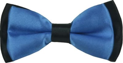 Fako Fashion® - Kinder Vlinderstrik - Vlinderdas - Duo Tone - 10cm - Blauw