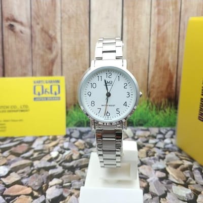 Q&Q Dames horloge /zilverkleurig Q979J204Y