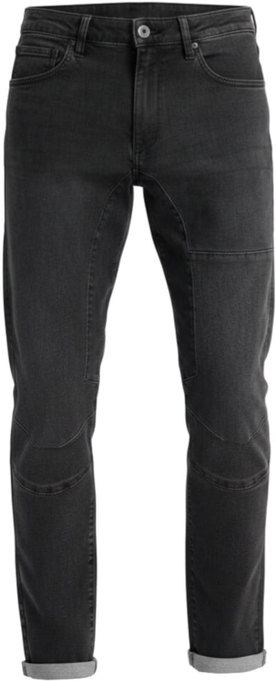 OMBRE Broek - Slim Fit - Katoen - Rits Zwart L