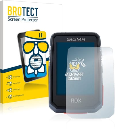 BROTECT - Screenprotector voor Sigma ROX 2.0 - Folie Beschermfolie Beschermglas matte