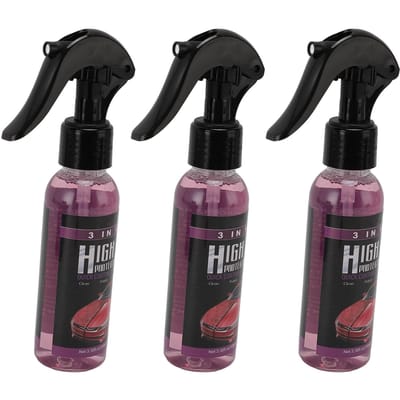 Snelle Autocoating Spray 3 in 1 Efficiënte Reiniging Hoge Bescherming Autowas Poets Spray black