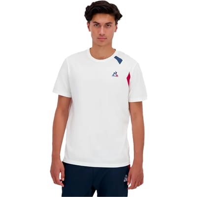 Le Coq Sportif Tri N°1 T-shirt Met Korte Mouwen Wit XS Man