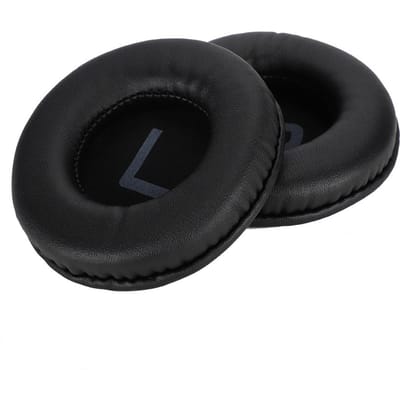 Paire de coussinets d'oreille universels de remplacement 100 mm avec marquage Gauche Droite black