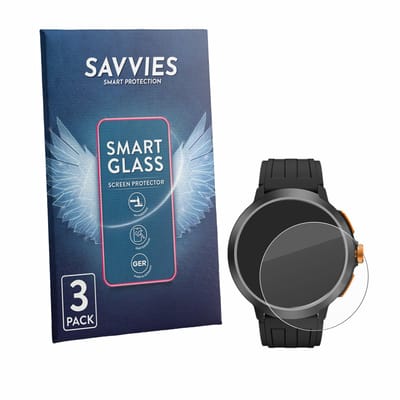 3 Stuks Savvies Screenprotector - geschikt voor Cubot BeatBox - beschermfolie glas transparant