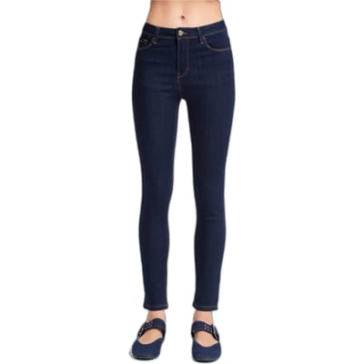 It's Basic - Skinny High Rise Jeans - Indigo