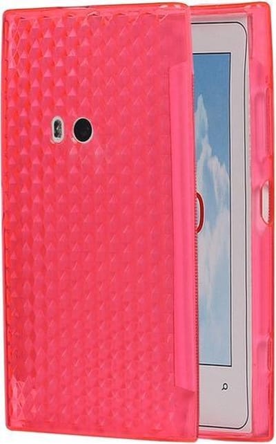 BestCases.nl Nokia Lumia 920 Diamant TPU back case hoesje Roze