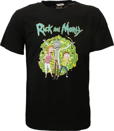 Rick and Morty Rick Morty Summer Portal T-Shirt - Officiële Merchandise - XXL