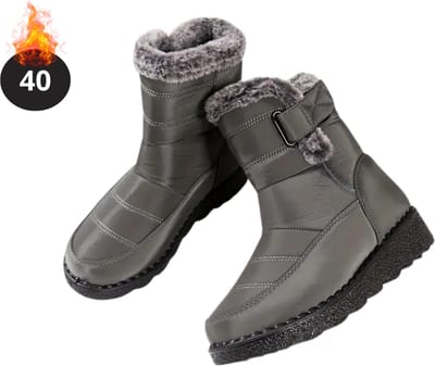 Bovista Snowboots - Sneeuwschoenen - Sneeuwboots - Heren - Wintersport - Ski - Skischoenen - Koffie - 40 - Buiten - Antislip - Winter