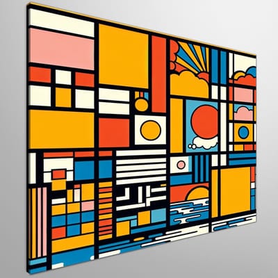 Kunstprint | Wanddecoratie | Canvas | 40 × 40 cm